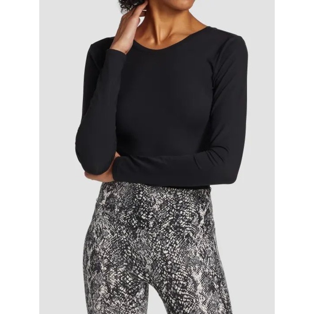 Spanx Scoop Back Long Sleeve Bodysuit